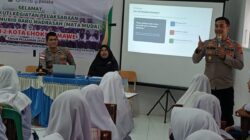 Kapolsek Blang Mangat Tanamkan Kesadaran Hukum kepada Pelajar MTsN 2, Cegah Kenakalan Remaja Sejak Dini