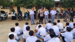 Polsek Meurah Mulia Edukasi Pelajar SMAN 1 Meurah Mulia, Tanamkan Disiplin dan Cegah Kenakalan Remaja