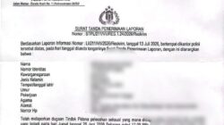 Dugaan Pelecehan Seksual di Lhokseumawe Berujung Laporan Polisi