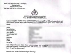 Dugaan Pelecehan Seksual di Lhokseumawe Berujung Laporan Polisi