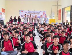 Polisi Hadir di MPLS SMK Negeri 7 Lhokseumawe, Bekali Pelajar Etika Bermedia Sosial dan Cegah Judi Online serta Bullying