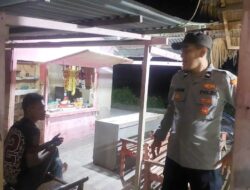 Polsek Blang Mangat Perkuat Patroli Dialogis Malam Hari, Cegah Gangguan Kamtibmas
