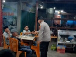 Patroli Malam Polsek Muara Batu Hadir Jaga Keamanan, Warga Diajak Tingkatkan Kewaspadaan
