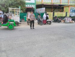 Polsek Banda Sakti Laksanakan Strong Point Pagi, Wujudkan Arus Lalu Lintas Aman dan Lancar