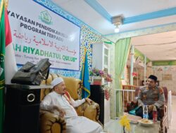 Perkuat Sinergi dengan Ulama, Kapolsek Blang Mangat Saweu Dayah Riyadhatul Qulub