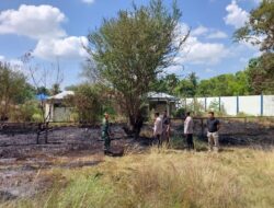 Pascakebakaran Lahan di Muara Satu, Polisi Imbau Warga Tidak Buang Puntung Rokok dan Membakar Sampah Sembarangan