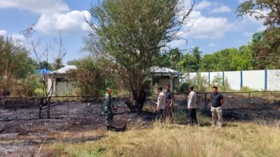 Pascakebakaran Lahan di Muara Satu, Polisi Imbau Warga Tidak Buang Puntung Rokok dan Membakar Sampah Sembarangan
