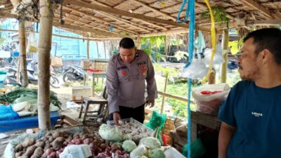 Polsek Samudera Pastikan Stok Sembako Aman, Monitoring Ketersediaan Kebutuhan Pokok Terus Dilakukan