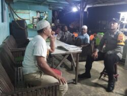 Patroli Tengah Malam, Polsek Banda Sakti Ajak Warga Aktif Jaga Kamtibmas dan Segera Lapor Jika Ada Gangguan