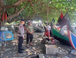 Sapa Nelayan Pesisir, Sat Polairud Polres Lhokseumawe Ajak Waspada Cuaca dan Tolak Premanisme