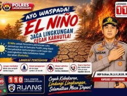 Kapolres Lhokseumawe Ajak Masyarakat Waspadai El Niño, Bersama Cegah Karhutla