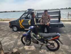 Antisipasi Balap Liar Saat Salat Jumat, Polsek Banda Sakti Patroli dan Imbau Remaja Tinggalkan Waduk Pusong