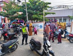 Kapolsek Meurah Mulia : Pengaturan Lalu Lintas Pagi Prioritaskan Keselamatan Pelajar dan Kelancaran Aktivitas Warga