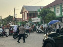 Kapolsek Banda Sakti : Strong Point Pagi Wujudkan Lalu Lintas Aman dan Nyaman bagi Masyarakat