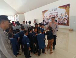 Sat Binmas Polres Lhokseumawe Latih PBB Siswa Sekolah Rakyat, Tanamkan Disiplin Sejak Dini