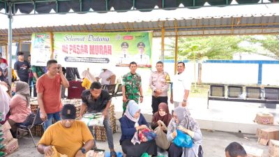 Polsek Muara Dua Kawal Operasi Pasar Murah, Warga Dapat Bahan Pokok dengan Harga Terjangkau
