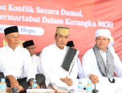 Kapolres Lhokseumawe Hadiri Zikir Akbar dan Doa Bersama Peringatan 21 Tahun Perdamaian Aceh