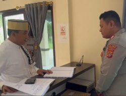 Kapolres Lhokseumawe Cek Mako Polsek Samudera, Tekankan Disiplin dan Kesiapsiagaan Personel