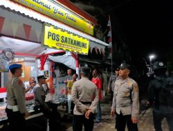 Sambang Pos Kamling, Polsek Banda Sakti Perkuat Kamtibmas Jelang HUT RI ke-81