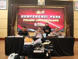 Polres Lhokseumawe Tangkap Empat Pelaku Pencurian dan Penadah Pakaian, Kerugian Capai Rp410 Juta
