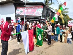 Polisi Amankan Pawai Karnaval HUT ke-81 RI di Nisam, Seribuan Warga Antusias Meriahkan Kemerdekaan