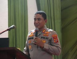 Kapolres Lhokseumawe Bekali Mahasiswa Baru Wawasan Kebangsaan dan Bela Negara