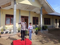 Kapolsek Kuta Makmur Pimpin Upacara HUT ke-81 RI di MAS Kuta Makmur