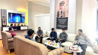 Perkuat Kemitraan dengan Mahasiswa, Kapolres Lhokseumawe Sambut Silaturahmi DEMA FUAD UIN SUNA