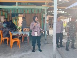 Sat Binmas Polres Lhokseumawe Ajak Warga Bersama Jaga Kamtibmas
