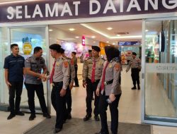 Sat Pamobvit Polres Lhokseumawe Tingkatkan Pengamanan Perhotelan dan Pusat Perbelanjaan Saat Akhir Pekan