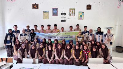 Tak Sekadar Sosialisasi Kampus, KPM 05 UIN SUNA Latih Siswa SMAN 1 Dewantara Gunakan Canva