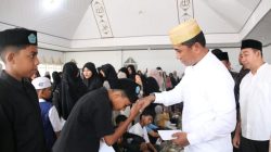 Kapolres Lhokseumawe Hadiri Peringatan Maulid Nabi di Meunasah Pusong dan Kediaman Waled Lapang