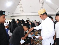 Kapolres Lhokseumawe Hadiri Peringatan Maulid Nabi di Meunasah Pusong dan Kediaman Waled Lapang