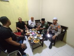 Kapolsek Muara Dua Bersama Muspika Hadiri Khanduri Maulid di Enam Gampong