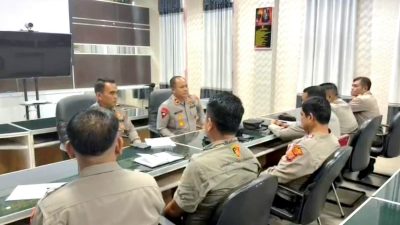 Wakapolres Lhokseumawe Beri Pembinaan kepada Calon Peserta PAG TA 2026