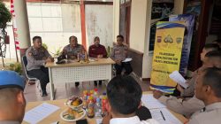 Wakapolres Lhokseumawe Kompol Wahyudi Sambangi Polsek, Berikan Konseling dan Penguatan kepada Personel