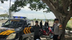 Cegah Balap Liar, Polsek Banda Sakti Patroli di Waduk Pusong Jelang Shalat Jumat