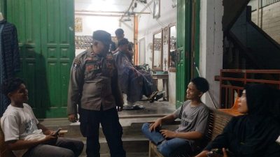 Cegah Kenakalan Remaja, Polsek Nisam Gelar Patroli Dialogis Humanis