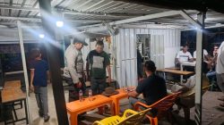 Patroli Malam Polsek Banda Sakti Cegah Gangguan Kamtibmas, Situasi Kota Lhokseumawe Aman
