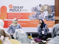 Pascabencana, 52 Perajin Sulam dan Anyam Aceh Kembali Berkarya di Lhokseumawe