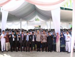 Kapolres Lhokseumawe Hadiri Pelantikan Pimpinan STIKes Muhammadiyah, Dukung Generasi Muda Menuju Indonesia Emas