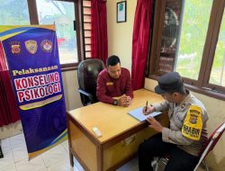 Tim Konselor Polres Lhokseumawe Kunjungi Polsek Kuta Makmur dan Simpang Kramat, Perkuat Pembinaan Personel