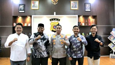 Kapolres Lhokseumawe Sambut Silaturrahmi Karang Taruna dan KNPI Dewantara, Perkuat Sinergi dengan Pemuda