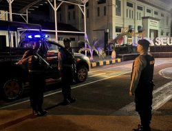 Patroli Perintis Presisi Sat Samapta Polres Lhokseumawe Hadir Jaga Keamanan Warga di Malam Hari