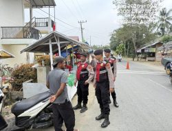 Patroli Perintis Presisi Sat Samapta Polres Lhokseumawe Sasar Pusat Keramaian, Cegah Gangguan Kamtibmas