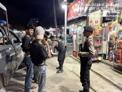 Cegah Kejahatan Malam Hari, Polres Lhokseumawe Perkuat Patroli Peritis di Lhokseumawe