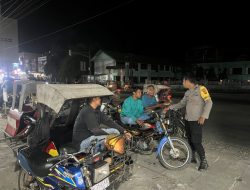 Polsek Muara Dua Tingkatkan Patroli malam Cegah Gangguan Kamtibmas