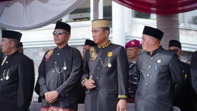 Kapolres Lhokseumawe Hadiri Upacara HUT ke-800 Samudera Pasai di Aceh Utara