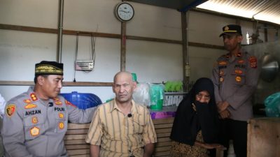 Kapolres Lhokseumawe Salurkan Bantuan untuk Keluarga Kurang Mampu di Paloh Batee