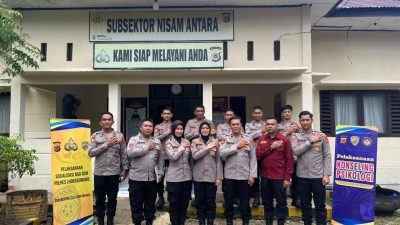 Polres Lhokseumawe Gelar Konseling dan Observasi Perilaku Personel di Subsektor Nisam Antara